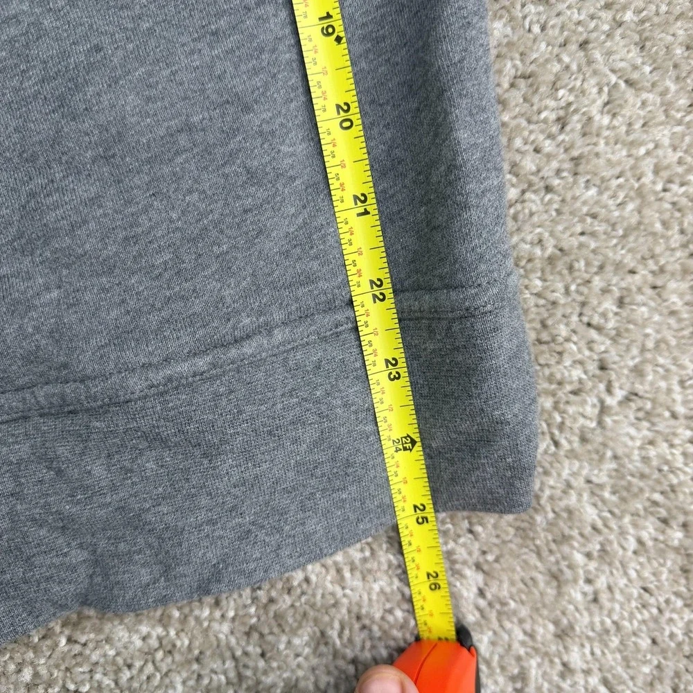 Banana Republic Sweatshirt Mens Large Gray Fleece Pullover Crewneck Sweatshirt
